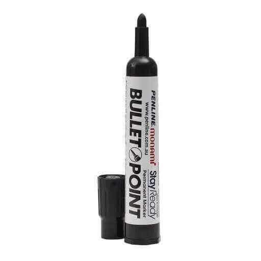 Black Permanent Marker - 12 PACK | Packing Tapes and Supplies | Packstore