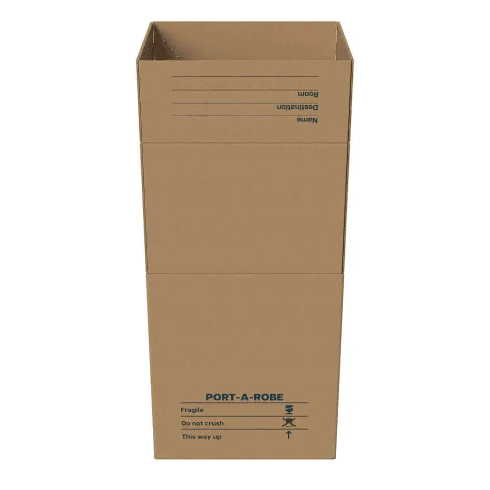 Heavy Duty Portable Wardrobe Box | Moving Boxes | Packstore
