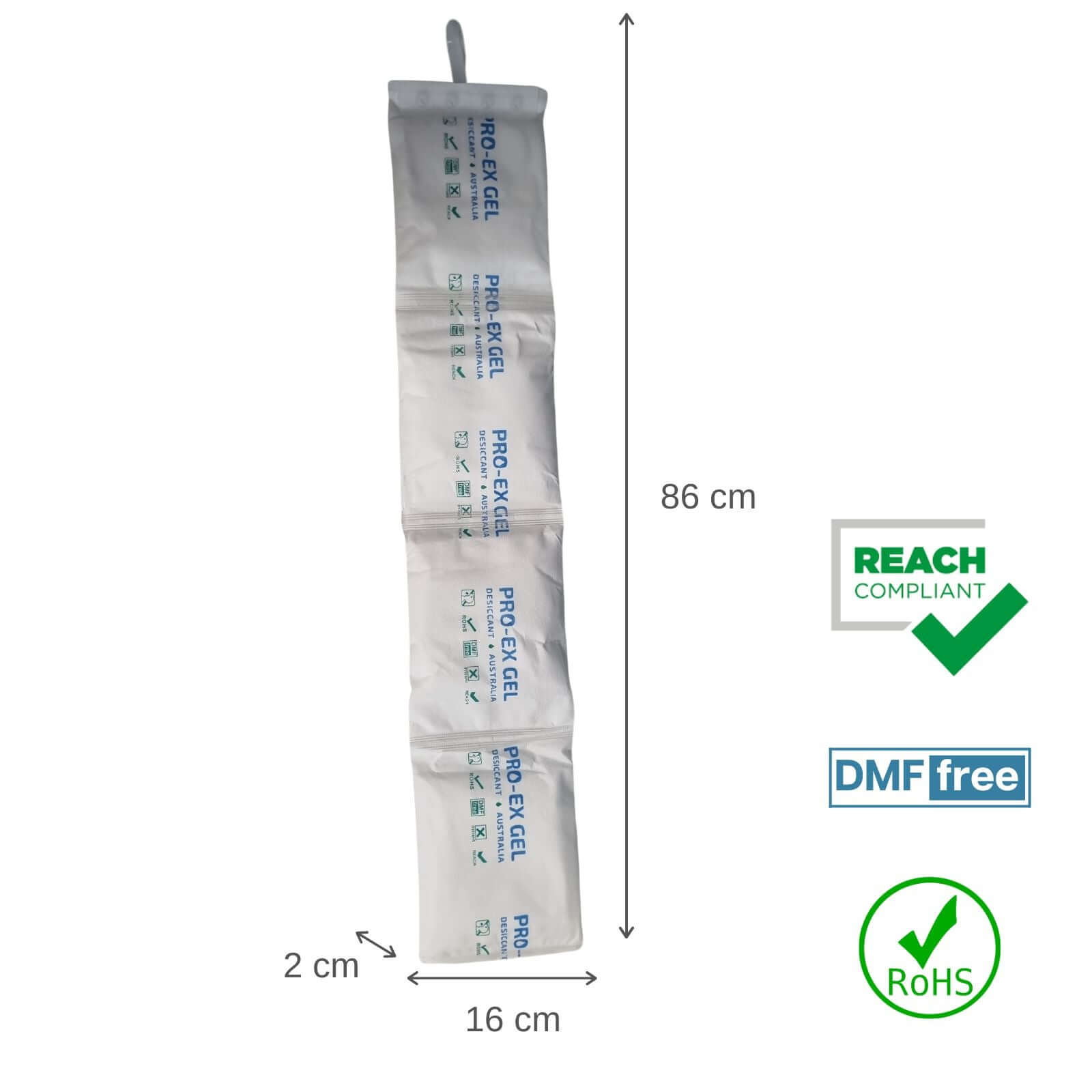 Pro-Ex Gel Desiccant Moisture Absorber with Hook | Moisture Absorbers and Desiccants | Packstore Australia