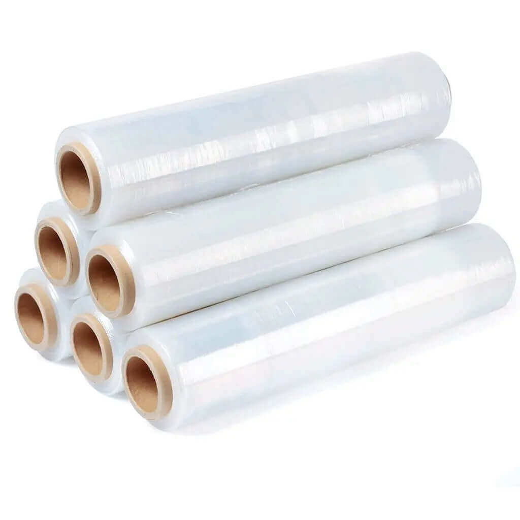 Stretch Film Pallet Wrap 500mm x 330m Clear - 6 PACK | Stretch Wrap and Bundling Film | Packstore