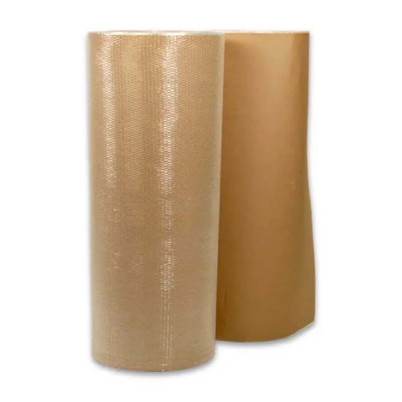 Bubble Roll Laminated with Kraft Paper 1.5m x 67m - Double Sided | Bubble Wrap | Packstore
