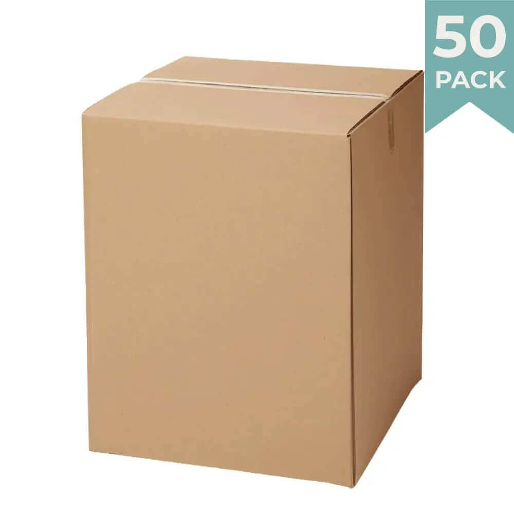 Heavy Duty Large Moving Boxes - 50 Pack