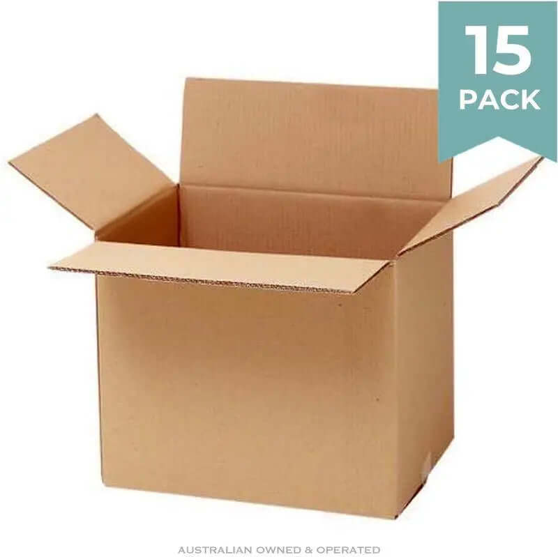Heavy Duty Medium Moving Boxes - 15 PACK   Moving Boxes Packstore Australia Packstore