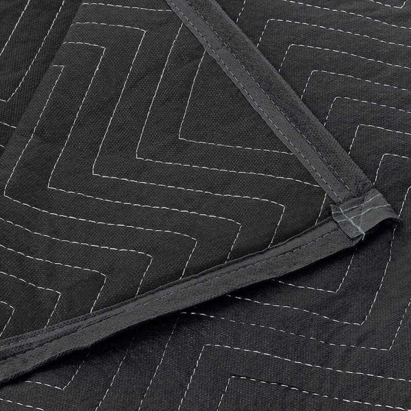 20Pack Heavy Duty Moving Blankets 1.8x3.4m Black