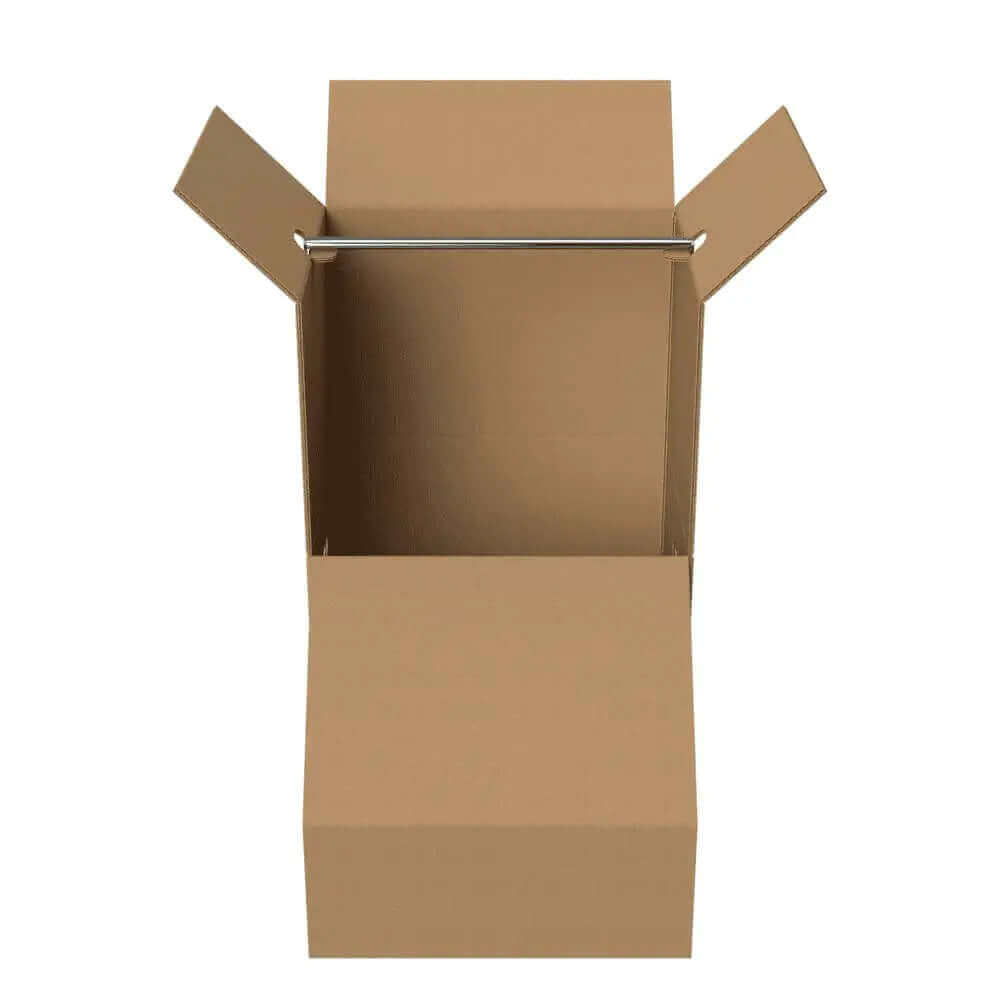 Heavy Duty Portable Wardrobe Box - 5 Pack *Steel Hanging Rail sold separately