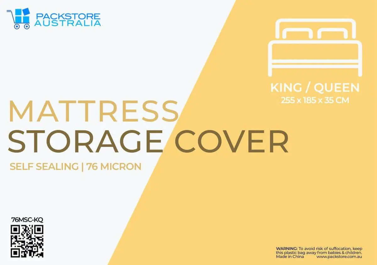 Super Heavy Duty Mattress Cover for Moving and Storage - King/Queen | Storage Bags and Covers | Packstore