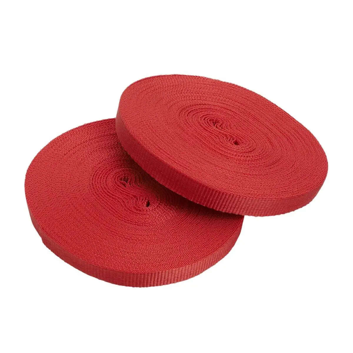 Truck Tie-down Straps - 25 mm x 50 m Roll  Red Truck Ties and Mover Bands Packstore Australia Packstore
